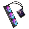 All-in-One-Flüssigkeitskühler ASUS ROG RYUO IV 360 ARGB — 360-mm-Radiator, 120-mm-Lüfter, Schwarz