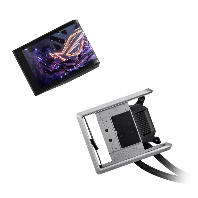 All-in-One-Flüssigkeitskühler ASUS ROG RYUO IV 360 ARGB — 360-mm-Radiator, 120-mm-Lüfter, Schwarz