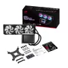 All-in-One-Flüssigkeitskühler ASUS ROG RYUO IV 360 ARGB — 360-mm-Radiator, 120-mm-Lüfter, Schwarz