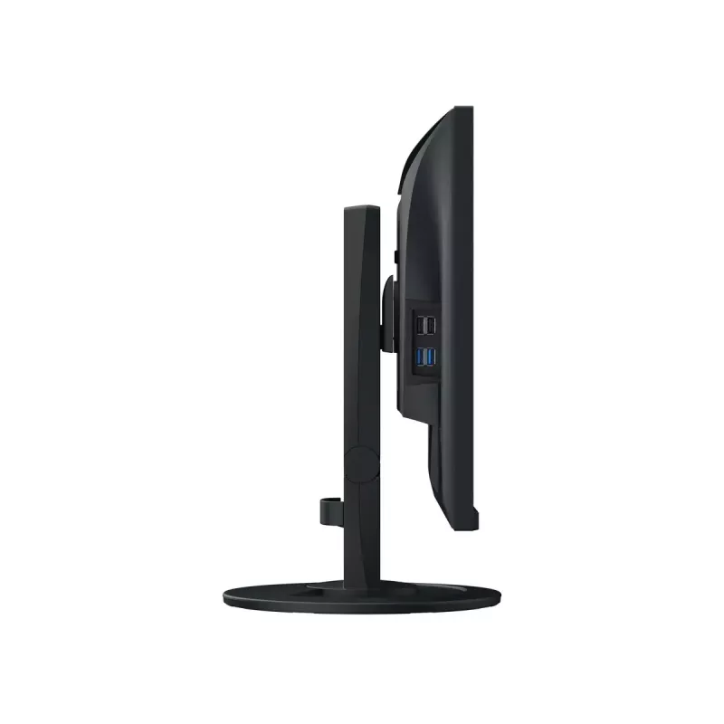 Computermonitor EIZO FlexScan EV2400R-BK 23,8 Zoll (60,5 cm) Full HD 1920x1080 IPS LCD, 5 ms, USB-Hub, Lautsprecher, VESA, höhenverstellbar, schwarz