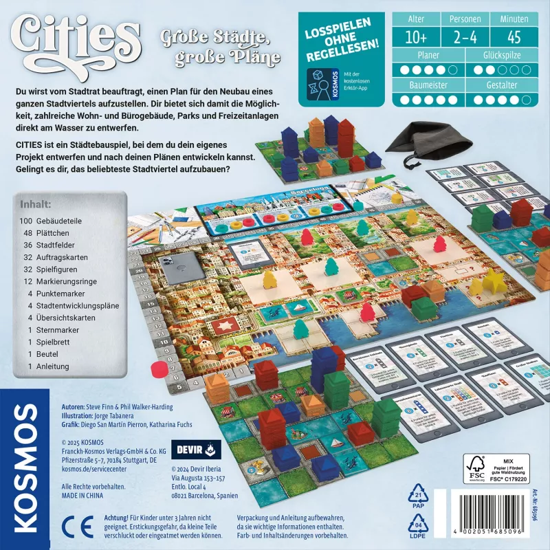 Kosmos 47855963 Brett-/Kartenspiel 45 min Strategie