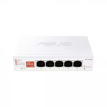 ASUS QG-U1050 Unmanaged 2.5G Ethernet (100/1000/2500) Weiß