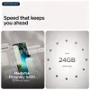 Motorola moto g77 17.3 cm (6.8 Zoll) Hybrid Dual SIM Android 16.0 5G USB Typ-C 8 GB 256 GB 5200 mAh Schwarz