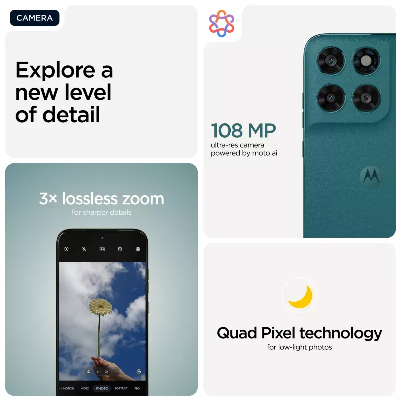 Motorola moto g77 17,3 cm (6,8 Zoll) Hybrid Dual SIM Android 16.0 5G USB Type-C 8 GB 256 GB 5200 mAh Grün