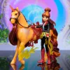 Unicorn Academy, Valentina & Cinder Power of Friendship Set, Ostergeschenkidee, Puppen & Einhornspielzeug, inklusive durchscheinendem Sattel & 2 Kraftzubehörteilen