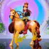 Unicorn Academy, Valentina & Cinder Power of Friendship Set, Ostergeschenkidee, Puppen & Einhornspielzeug, inklusive durchscheinendem Sattel & 2 Kraftzubehörteilen