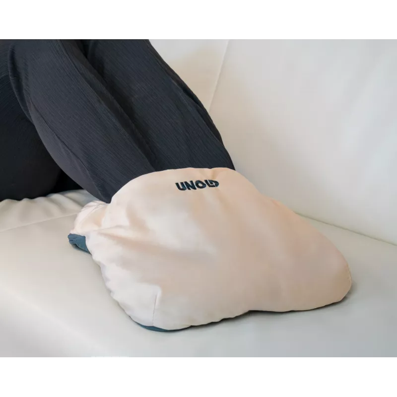 Unold Wärmi Fußwärmekissen beige 86030 elektrische Wärmflasche