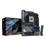 GIGABYTE X870E AORUS MASTER X3D Motherboard - Unterstützt AMD Ryzen 9000 CPUs, 18+2+2 Phasen Digital VRM, bis zu 9000Hz DDR5 (OC), 2xPCIe 5.0 + 3xPCIe 4.0, Wi-Fi 7, 10GbE LAN, USB 4
