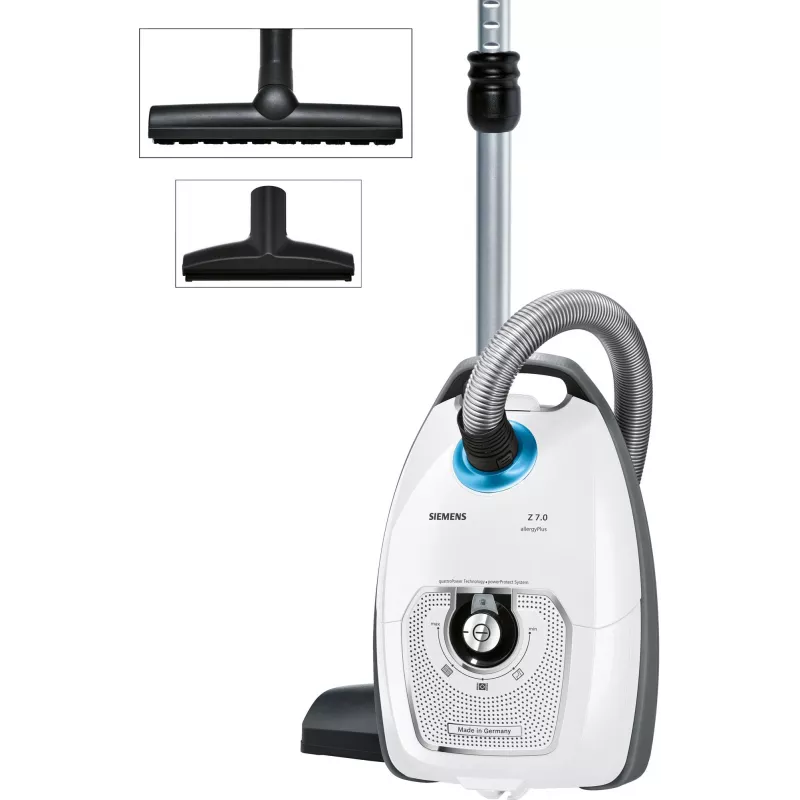 Siemens VSZ7442S Staubsauger Bodenstaubsauger Trocken 650 W Staubbeutel
