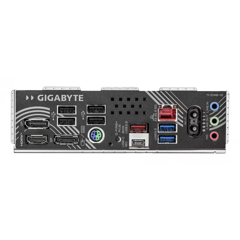 Mainboard GIGABYTE B850M EAGLE WIFI7 — Micro ATX, Sockel AM5, AMD B850, DDR5 bis zu 8200 MHz (O.C.), 4 DIMM, PCIe 5.0, Wi‑Fi 7, 2.5 GbE