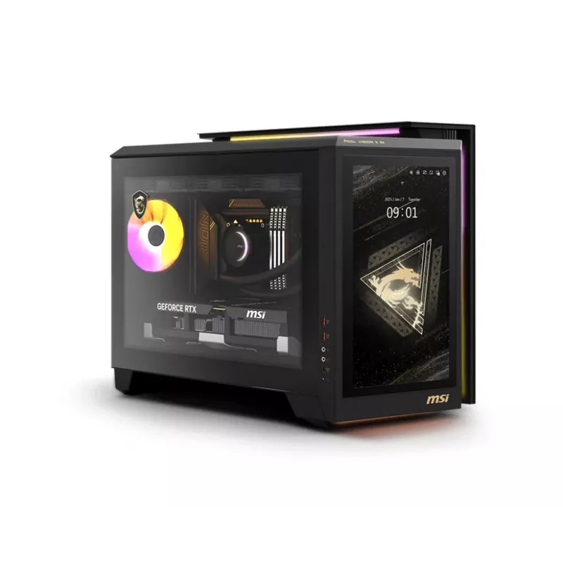 Desktop PC MSI MEG Vision X AI 2NVR7-236AT Core Ultra 7 (00B92111-236) Schwarz