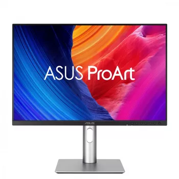 Computermonitor ASUS ProArt PA248QFV 61,2 cm (24,1 Zoll) WUXGA 1920x1200 IPS LCD, 5 ms, 350 cd/m², USB 3.2 Hub, Lautsprecher, VESA, Silber