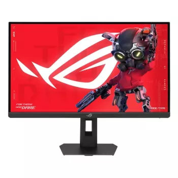 27-Zoll-ASUS-ROG-Strix-XG27JCG-Gaming-Monitor – 5K Ultra HD 5120×2880, Fast IPS, 0,3 ms, 350 cd/m², USB 3.2 Gen1, VESA, höhenverstellbar, schwarz