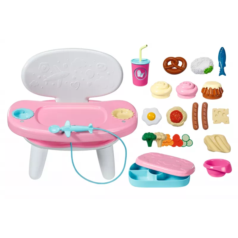 BABY born Lunchtime Table, Puppentisch, 3 Jahr(e), Batterien erforderlich, Soundeffekte, Lichteffekte