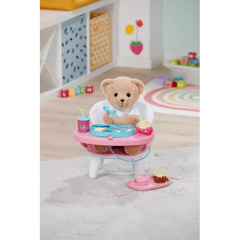 BABY born Lunchtime Table, Puppentisch, 3 Jahr(e), Batterien erforderlich, Soundeffekte, Lichteffekte