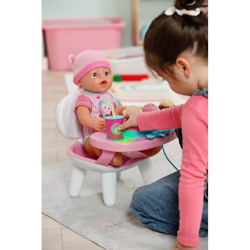 BABY born Lunchtime Table, Puppentisch, 3 Jahr(e), Batterien erforderlich, Soundeffekte, Lichteffekte