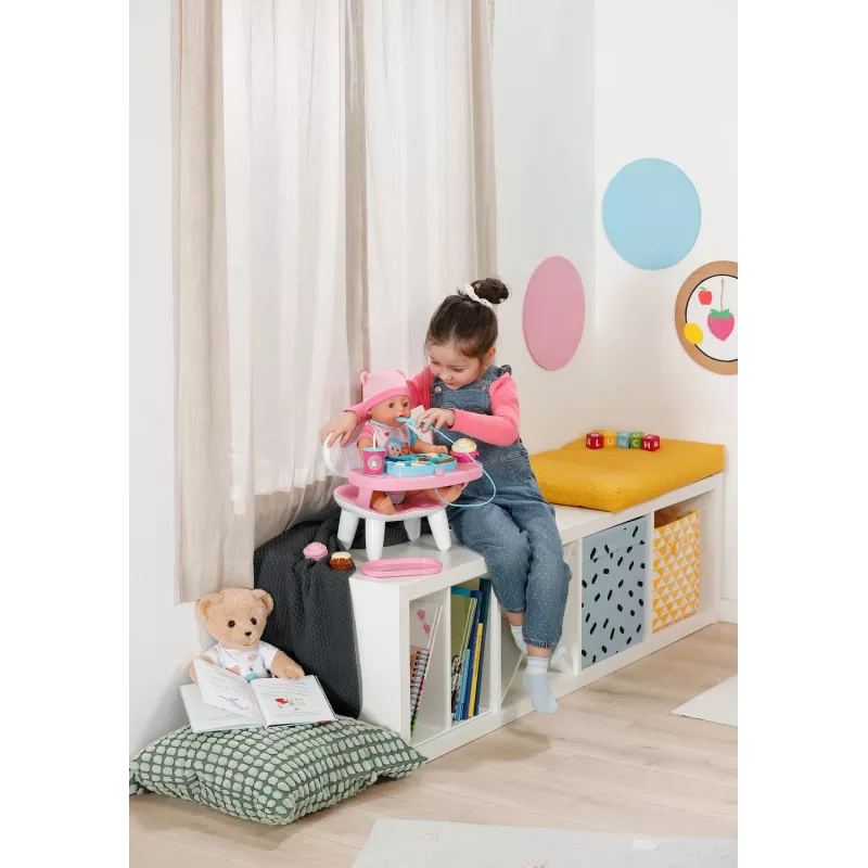 BABY born Lunchtime Table, Puppentisch, 3 Jahr(e), Batterien erforderlich, Soundeffekte, Lichteffekte