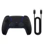 Gamepad Sony DualSense Schwarz — Bluetooth/USB, PS5 & PC, USB-C, Eingebaute Li‑Ionen-Batterie