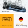 Foliierrasierer BRAUN Series 5 52-B1650S – 3-fach Klinge, Li-Ion Akku, Nass- & Trockenrasur, Trimmer, Blau
