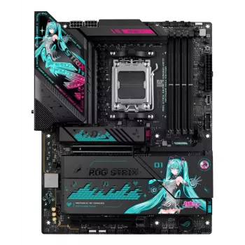 Motherboard ASUS ROG STRIX X870E-H GAMING MIKU WIFI7 ATX für AM5-Sockel, DDR5-Unterstützung