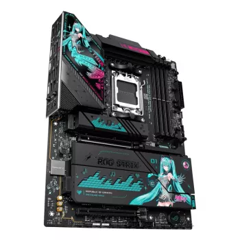 Motherboard ASUS ROG STRIX X870E-H GAMING MIKU WIFI7 ATX für AM5-Sockel, DDR5-Unterstützung