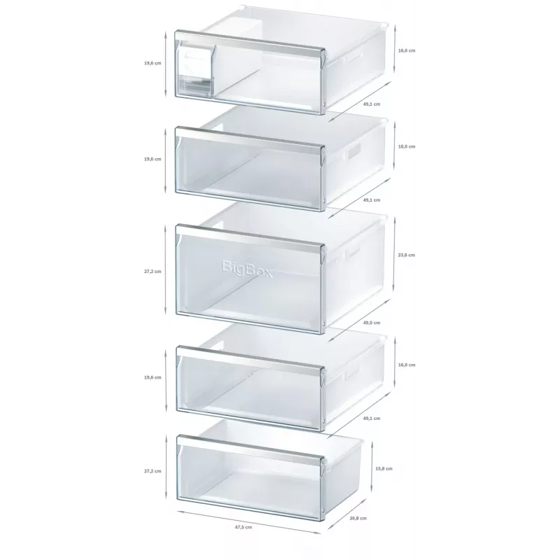 Siemens GS51NAWCV Gefrierschrank Gefriertruhe freistehend 290 L Weiß