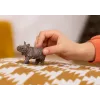 schleich WILD LIFE Indisches Panzernashorn-Baby, 3 Jahr(e), Safari, Wildtiere / Abenteuerspielzeug, Grau, Kunststoff