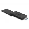 Netzwerkkarte DeLOCK 12774 WLAN 2402 Mbit/s USB Wi-Fi 6E