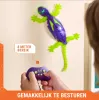 HEX BOTS Glow-in-the-Dark Gecko, Wiederaufladbarer ferngesteuerter Roboter für Kinder, klettert Wände hoch für Streichspielzeug & Spiele, RC-Roboter für Jungen & Mädchen ab 4 Jahren