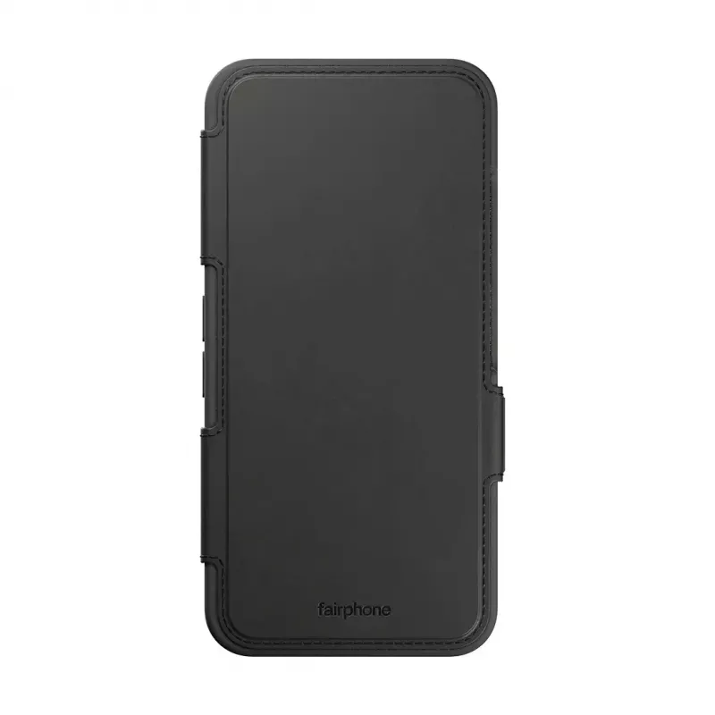 Flip-Case Fairphone F6FLIP-1ZW-WW1 für Fairphone 6, Klapphülle für 16 cm (6,31 Zoll) Bildschirm, Kunststoff, schwarz