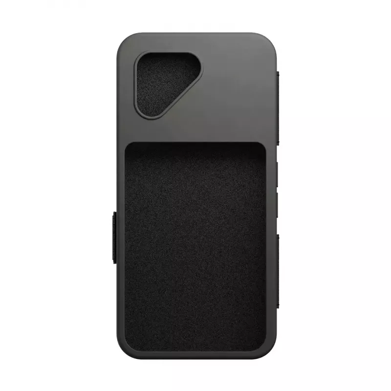 Flip-Case Fairphone F6FLIP-1ZW-WW1 für Fairphone 6, Klapphülle für 16 cm (6,31 Zoll) Bildschirm, Kunststoff, schwarz
