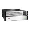 APC Smart-UPS On-Line, 3kVA, Lithium-Ionen, Rackmount 4U, 230V, 6x C13+2x C19 IEC-Buchsen, SmartSlot, erweiterte lange Laufzeit, Schienenkit enthalten