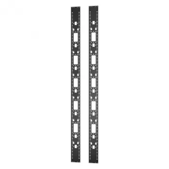 Rack-Schiene APC ER7RCC48 — 0U, schwarz, 129 mm Breite, 2135 mm Höhe, max. Montagetiefe 1 cm (2 Stück)