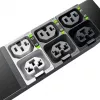 Rack-PDU APC NetShelter Advanced Switched 3-Phasen 43,5 kW (400 V 63 A) oder 34,6 kW (415 V 60 A), 42 Ausgänge, IEC 60309 Eingang