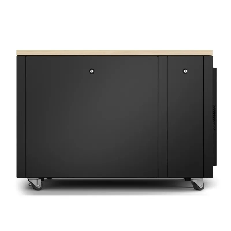 APC NetShelter Schallgedämpft, 12U, Server-Rack-Gehäuse, Ahorn