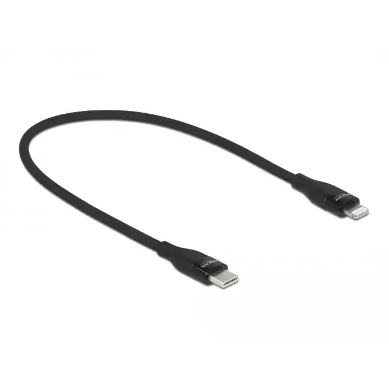 Daten- und Ladekabel DeLOCK USB Type-C auf Lightning 0,5 m