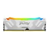 Desktop DDR5 32GB 6400MT/s CL32 288-pin DIMM Kingston FURY Renegade RGB Weiß 1,4V