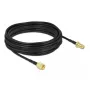 Antennenkabel DeLOCK RP-SMA-Stecker auf RP-SMA-Buchse LMR/CFD100 10 m