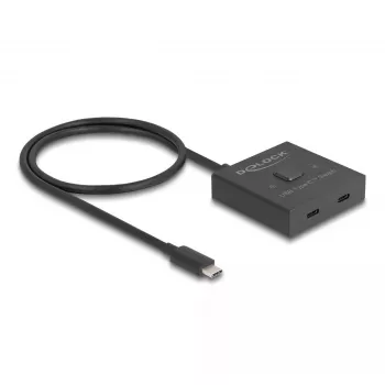 USB Hub DeLOCK 18911 Type-C 10000 Mbit/s Schwarz