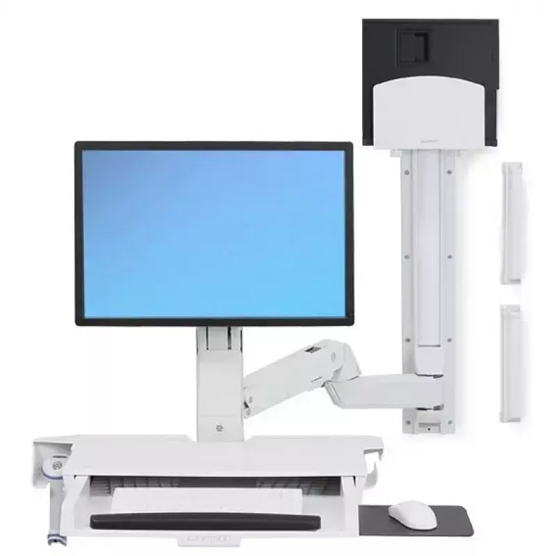 Monitorhalterungszubehör ERGOTRON 97-858-216, weiß, kompatibel mit Ergotron 45-Serie, Gewicht 3,2 kg