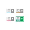 Leitz IQ Office Aktenvernichter P4, Kreuzschnitt, 22,3 cm, 4 x 40 mm, 23 l, 225 Blatt, 55 dB