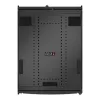 APC NetShelter SX Server Rack Gen 2, 42U, 1991H x 800W x 1070D mm, mit Seitenwänden, Schwarz