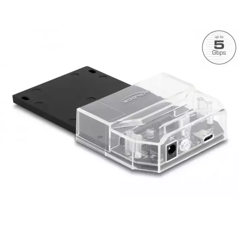 DeLOCK SuperSpeed USB Dockingstation 2,5 Zoll SATA HDD SSD Schwarz