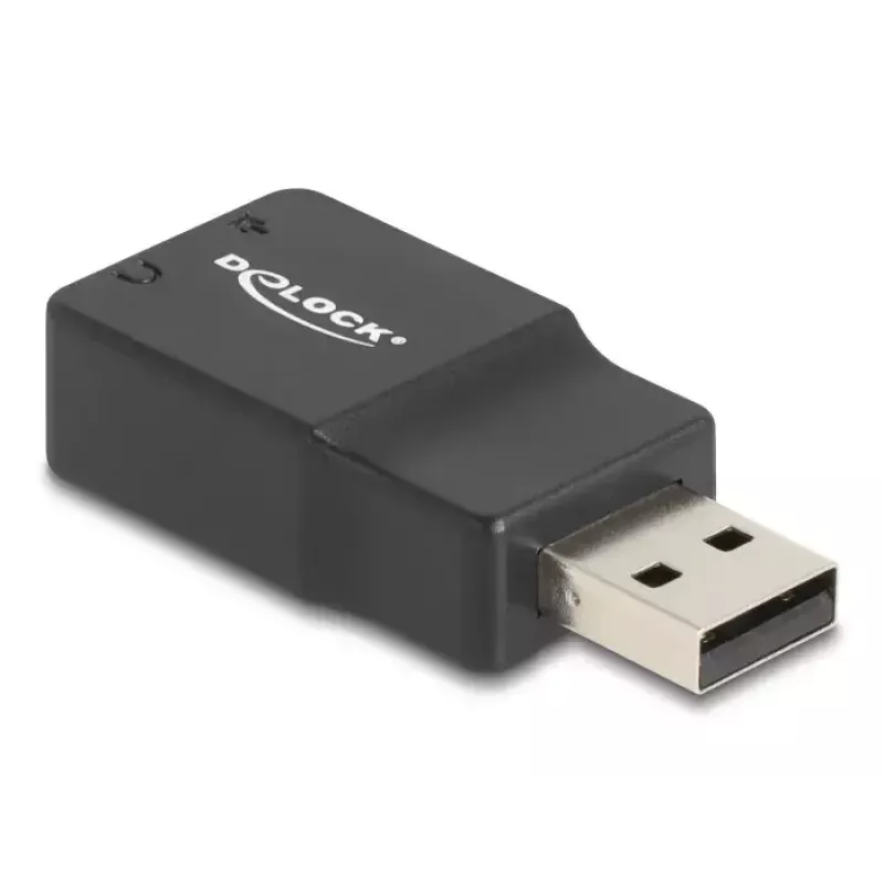 DeLOCK Externe USB Soundkarte DeLOCK 66634 USB-A auf 2 x 3,5 mm