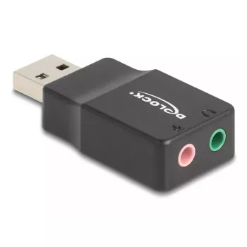 DeLOCK Externe USB Soundkarte DeLOCK 66634 USB-A auf 2 x 3,5 mm