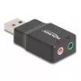DeLOCK Externe USB Soundkarte DeLOCK 66634 USB-A auf 2 x 3,5 mm