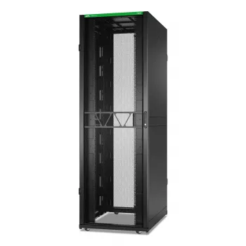 APC NetShelter SX, Server Rack Gehäuse, Gen 2, 52U, 2436H x 800B x 1200T mm, mit Seitenwänden, Schwarz