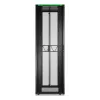 APC NetShelter SX, Server Rack Gehäuse, Gen 2, 52U, 2436H x 800B x 1200T mm, mit Seitenwänden, Schwarz
