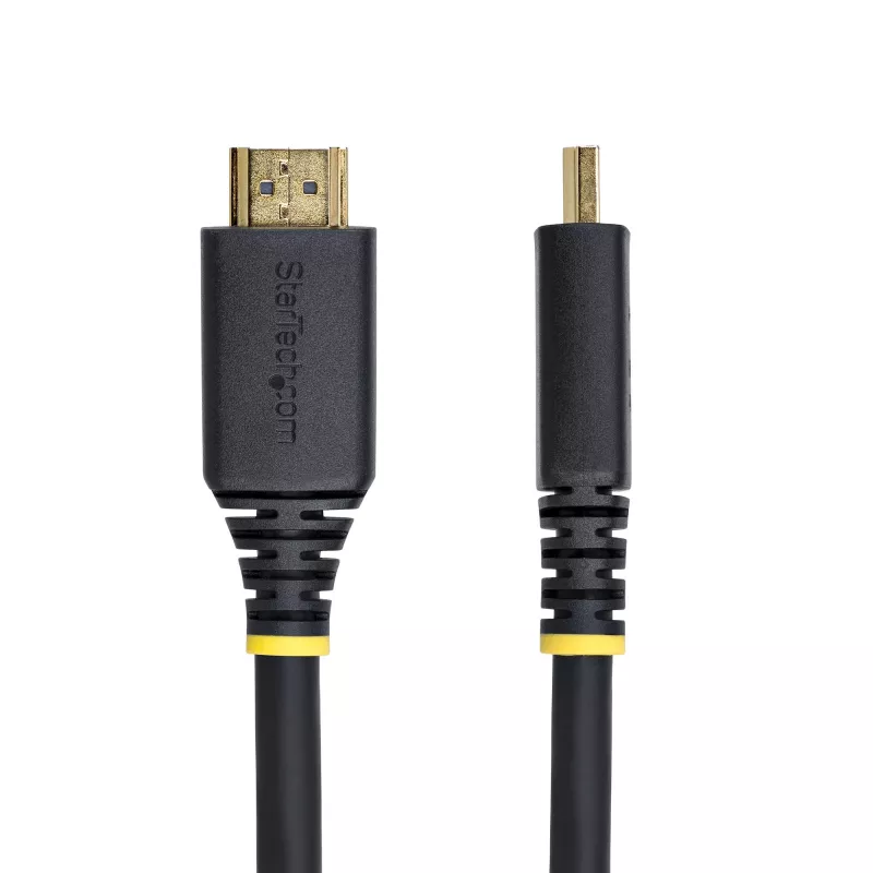 StarTech.com 5m (16ft) Zertifiziertes Ultra High Speed HDMI Kabel, 8K 60Hz/4K 120Hz, HDMI 2.1 Kabel mit HDR10+ / eARC, 48Gbps, 8K HDMI Kabel für Monitor/TV/Display, flexibler TPE-Mantel
