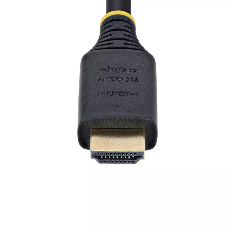 StarTech.com 5m (16ft) Zertifiziertes Ultra High Speed HDMI Kabel, 8K 60Hz/4K 120Hz, HDMI 2.1 Kabel mit HDR10+ / eARC, 48Gbps, 8K HDMI Kabel für Monitor/TV/Display, flexibler TPE-Mantel